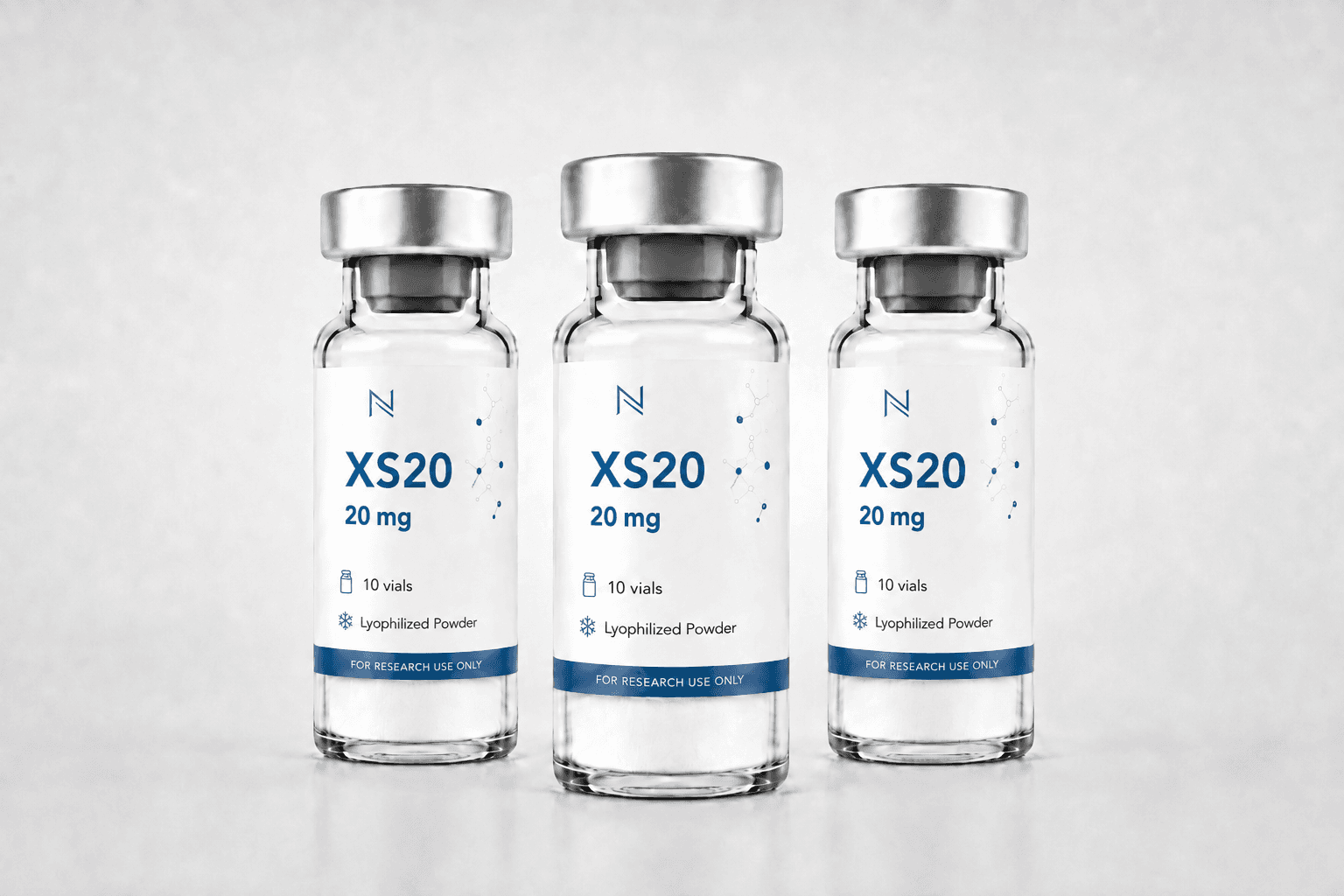 Visuel produit de 10mg Semax + 10mg Selank