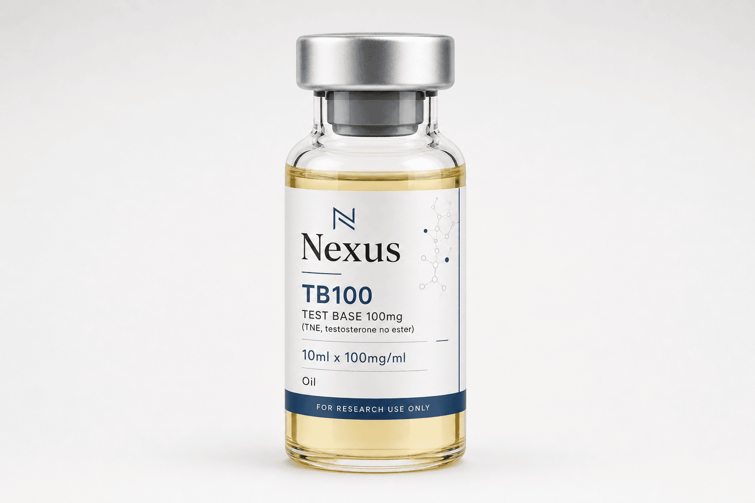 TEST BASE 100mg (TNE, testosterone no ester) product visual