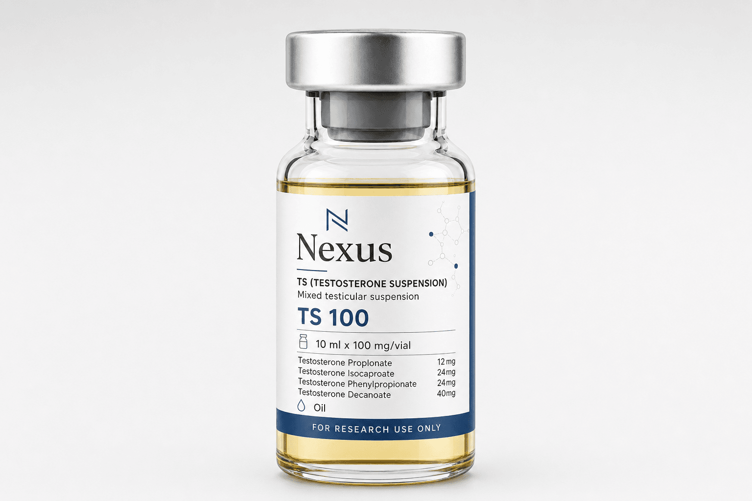 TS (TESTOSTERONE SUSPENSION) Mixed testicular suspension product visual